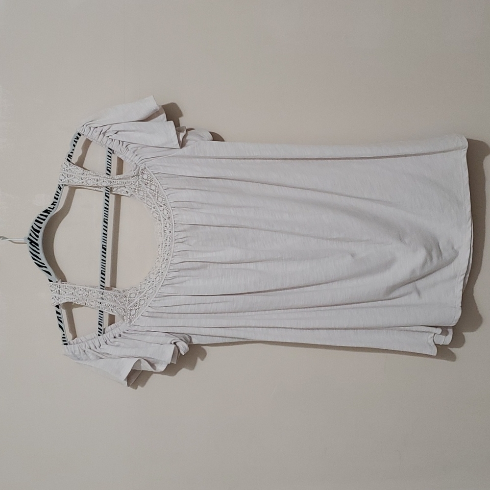 Flowy Cream Tank Top